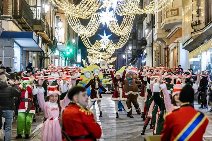 Desfile de Papa Noel en Guadalajara