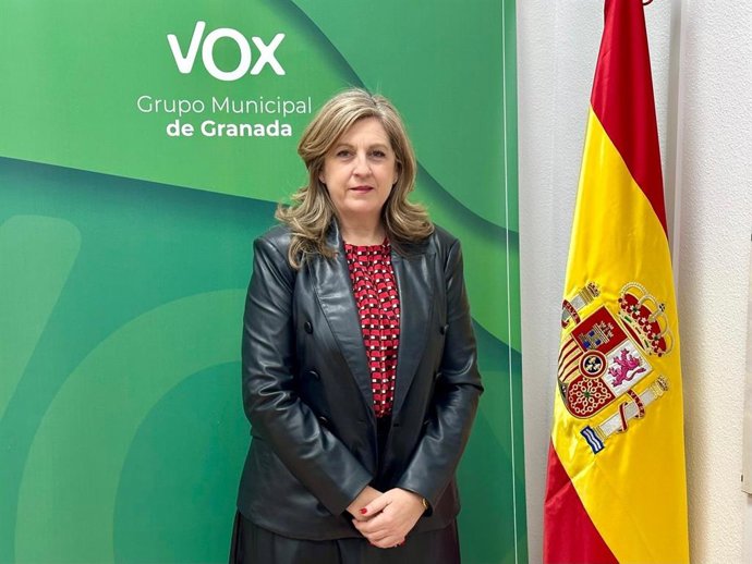 La portavoz del Grupo Municipal de VOX en el Ayuntamiento de Granada, Beatriz Sánchez
