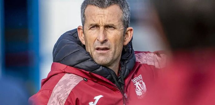 Igor Oca durante un entrenamiento con el CD Leganés