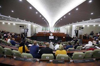 Archivo - Imagen de archivo del Parlamento de Argelia.