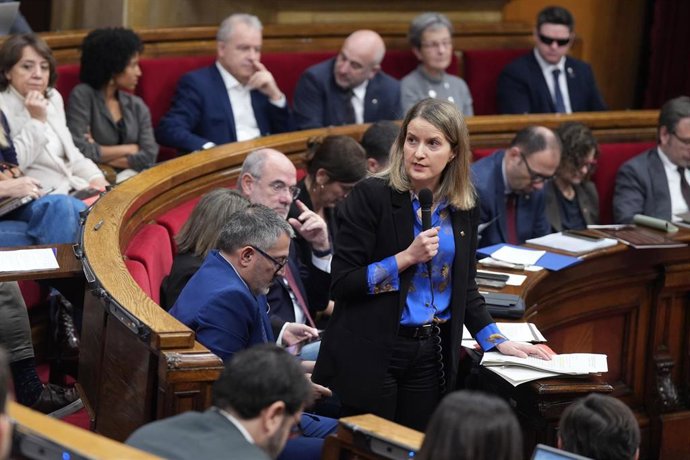 La consellera de Derechos Sociales, Mònica Martínez Bravo