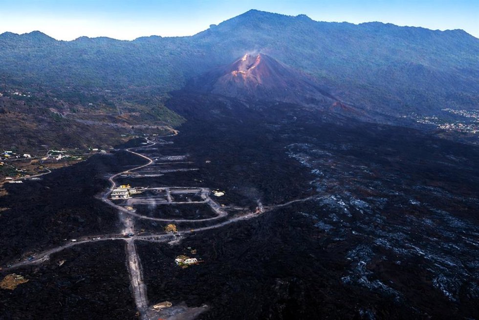 Coladas del volcán Tajogaite (La Palma)