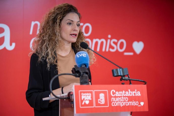 Ainoa Quiñones, portavoz del PSOE