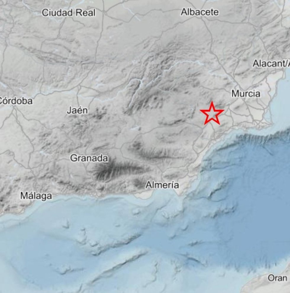 Mapa de terremotos