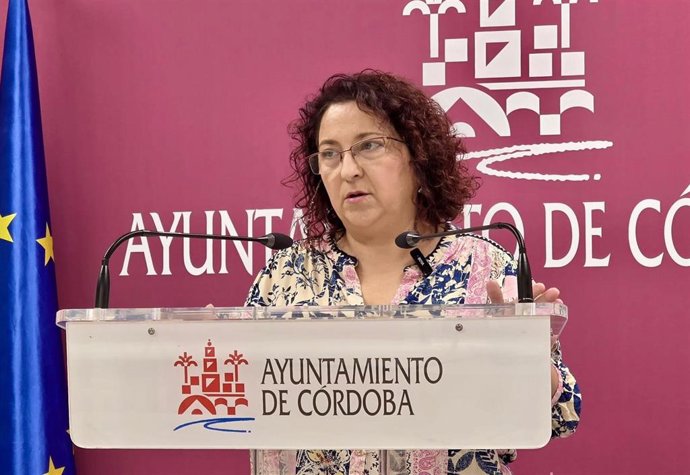 La concejala del PSOE en el Ayuntamiento de Córdoba y secretaria general de la agrupación de Sureste-Levante, Alicia Moya