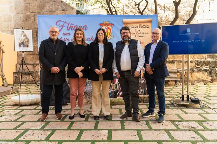 Representación de la Diputación Provincial de Almería en la XI edición de la Recreación Histórica de los Reyes Católicos en Fiñana (Almería).