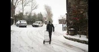 Una masa de aire frío dejará este viernes nieve y temperaturas de -6ºC en Cantabria