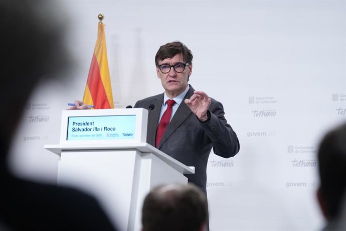 Illa en la roda de premsa que va convocar el dia 23