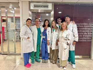 Equipo de Coordinación de Trasplantes del Hospital Universitario Reina Sofía de Córdoba.