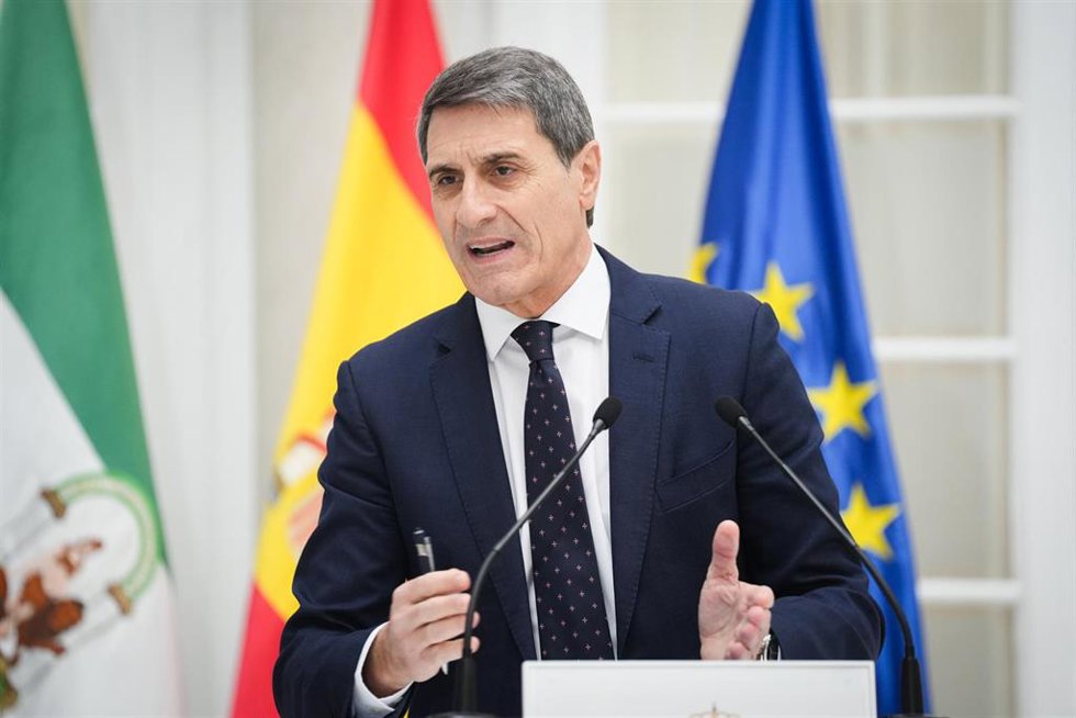 El delegado del Gobierno de España en Andalucía, Pedro Fernández