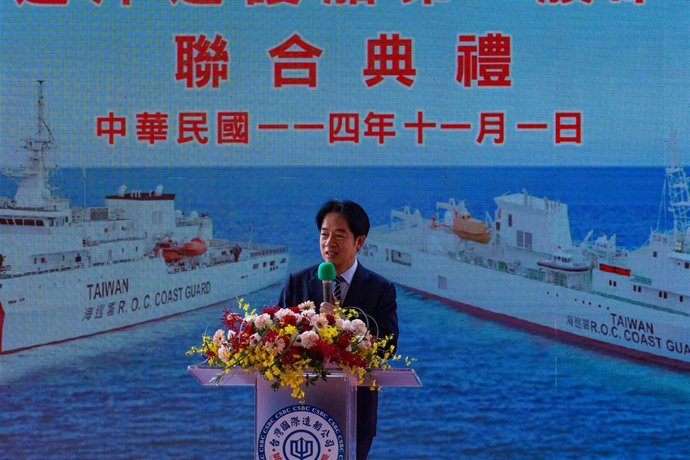 Archivo - El presidente de Taiwán, Lai Ching Te 