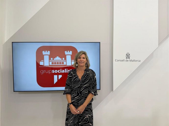 La portavoz adjunta del PSIB en el Consell de Mallorca, Sofía Alonso.