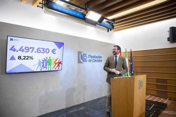 Martín, durante la presentación del presupuesto de las distintas áreas que conforman su Delegación.
