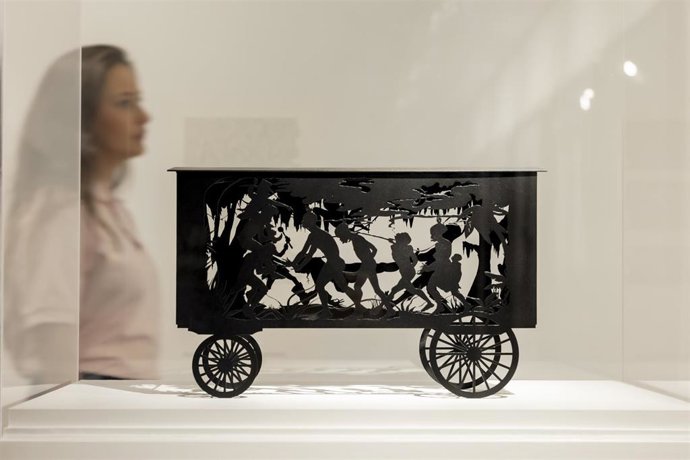 Archivo - Presentación de las exposiciones ‘Kara Walker. Burning Village’y ‘Habitar las sombras’ comisariadas por Rosa Castells y Blanca  Miguel Lorenzo