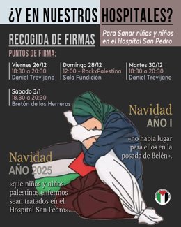 Acampada de recogida de firmas