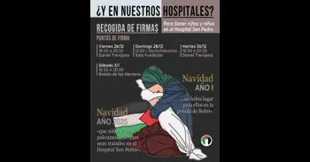 Acampada por Palestina recoge firmas para la acogida de niños y niñas en hospitales riojanos