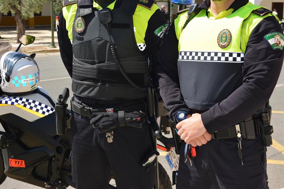 Archivo - Agentes de la Policía Local de Bormujos