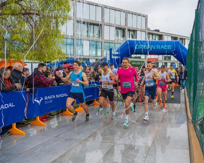 Inicio de la novena edición de la ‘Rafa Nadal Academy Urban Race’.