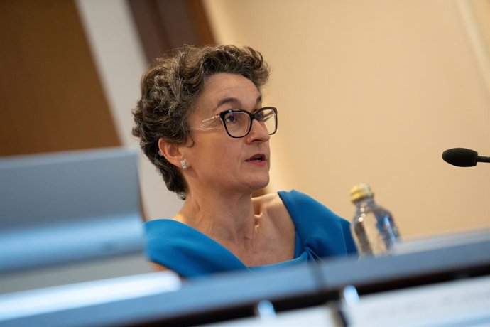 Archivo - Arxiu - La presidenta de l'Autoritat Portuària de València (APV), Mar Chao, en una imatge d'arxiu