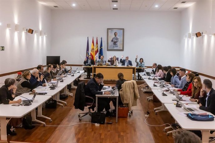 Pleno del Ayuntamiento de Guadalajara.