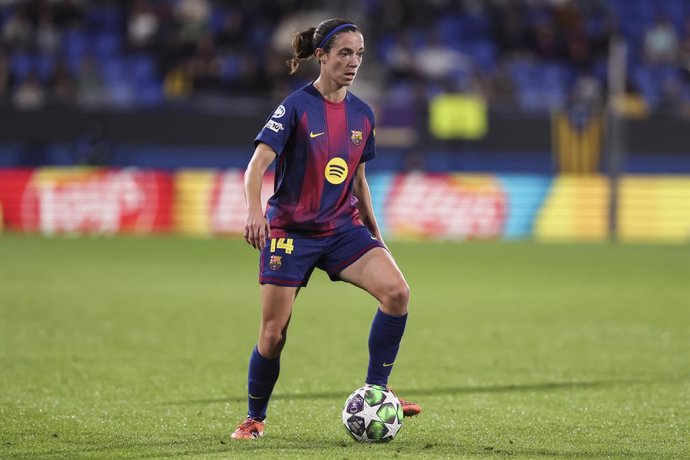 Archivo - Aitana Bonmati Conca of FC Barcelona in action during the UEFA Women’s Champions League 2025/26 League Phase MD3, football match played between FC Barcelona and OH Leuven at Johan Cruyff Stadium on November 12, 2025 in Sant Joan Despi, Spain.