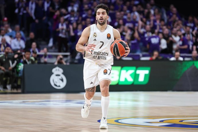 Facundo Campazzo, en un partido con el Real Madrid.