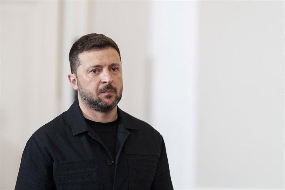 Archivo - El presidente de Ucrania, Volodimir Zelenski.