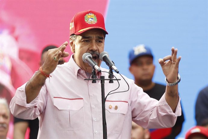 El presidente de Venezuela, Nicolás Maduro. 