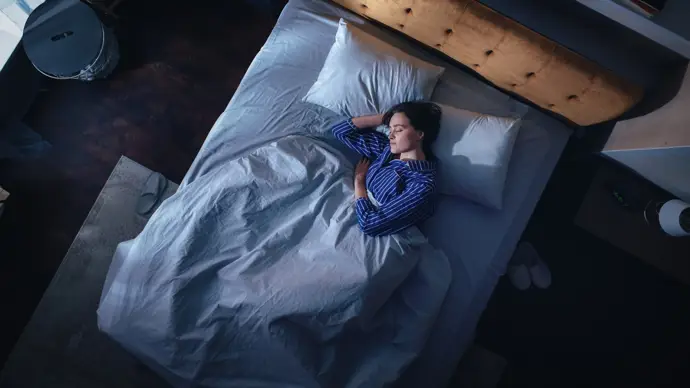 Mujer durmiendo
