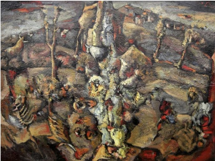 El Gobierno de Cantabria recibe una donación de 106 cuadros del pintor torrelaveguense Eduardo Pisano