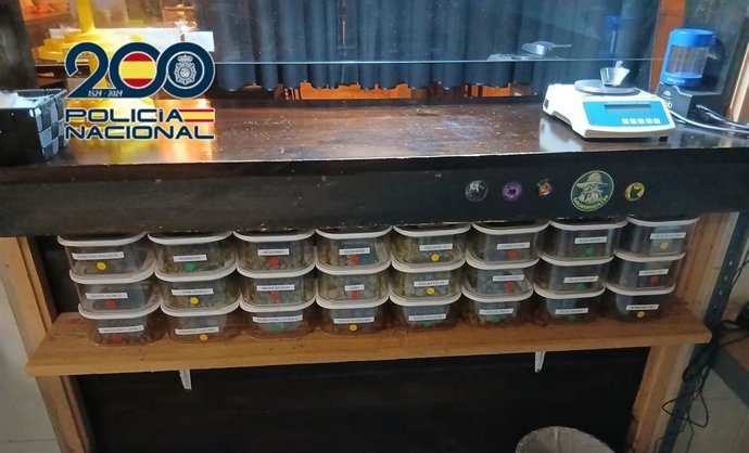 Sustancia intervenida.