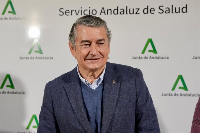 El consejero de Sanidad, Presidencia y Emergencias, Antonio Sanz.