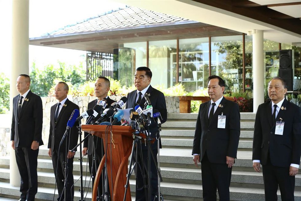 Rueda de prensa durante las negociaciones de alto el fuego entre Tailandia y Camboya a 27 de diciembre de 2025