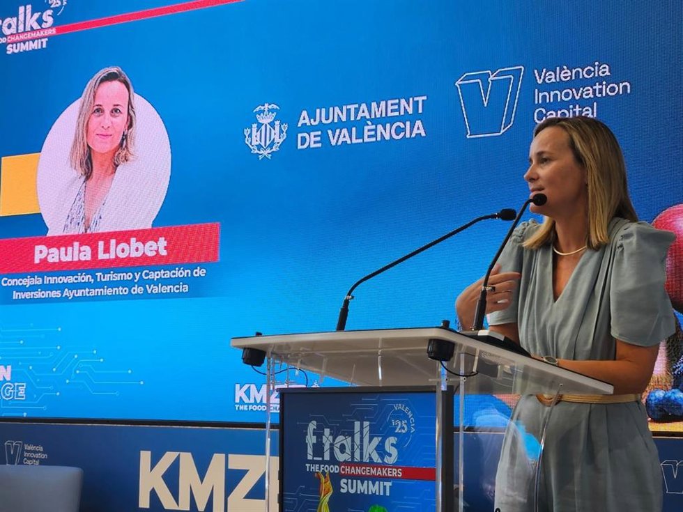 Archivo - La concejala de Innovación del Ayuntamiento de Valncia, Paula Llobet, en imagen de archivo. 