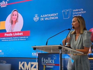 Archivo - La concejala de Innovación del Ayuntamiento de València, Paula Llobet, en imagen de archivo. 