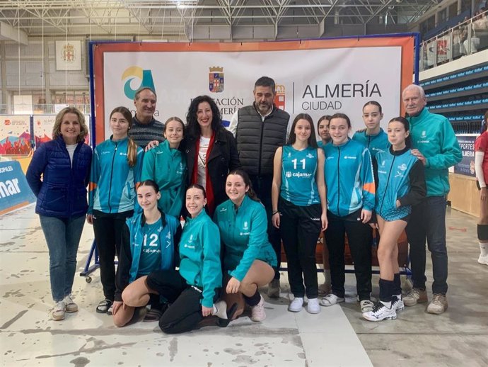 Almería, epicentro del voleibol durante la Navidad con la Copa de España Cadete en la que participan más de 3.500 participantes.