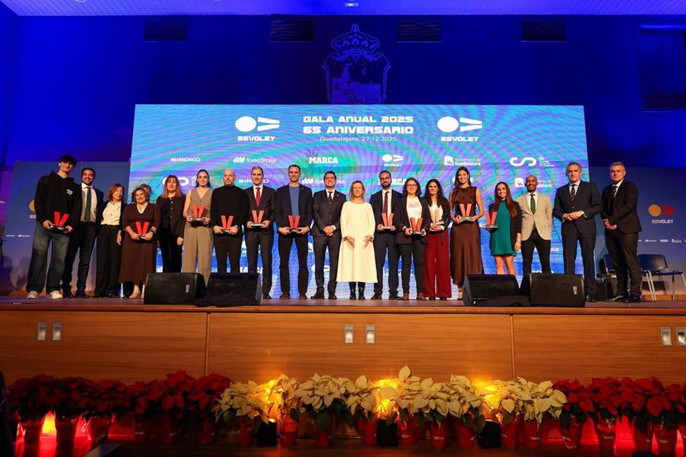 La RFEVB celebra su 65 aniversario con la Gala Anual.