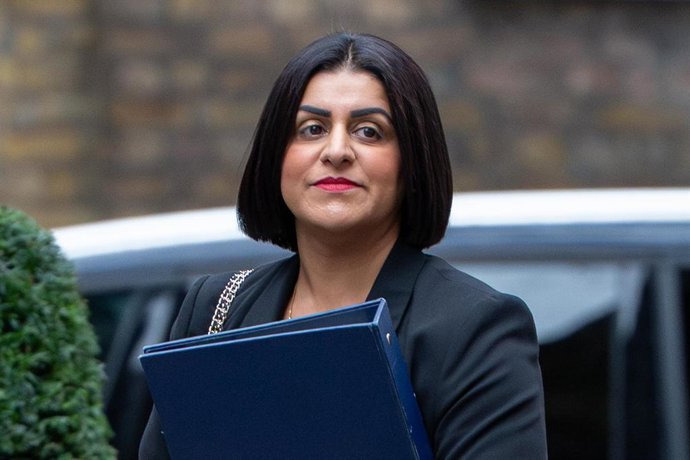 La ministra del Interior de Reino Unido, Shabana Mahmood.