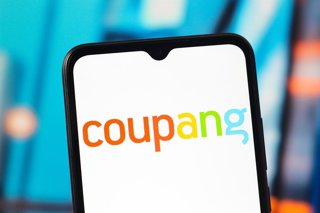 December 2, 2025, Canada: In this photo illustration, the Coupang logo is seen displayed on a smartphone screen.