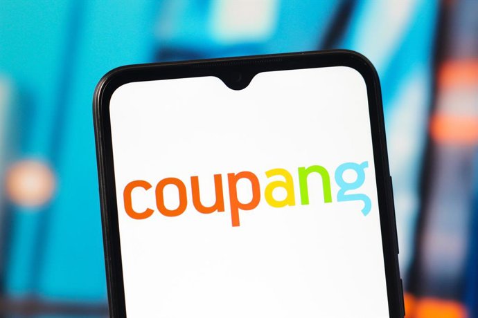 December 2, 2025, Canada: In this photo illustration, the Coupang logo is seen displayed on a smartphone screen.