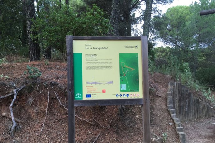 Sendero La Tranquilidad en Córdoba.