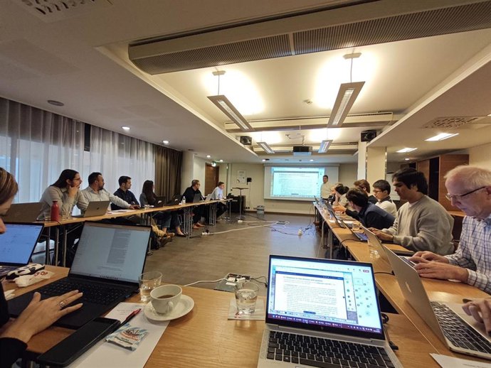 Una de las reuniones de trabajo del proyecto 'Resilmesh', celebrada el pasado mes de octubre en Finlandia.