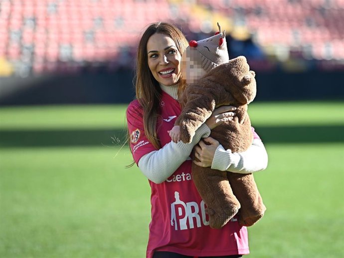 Nerea Garmendia en el partido benéfico "Artistas vs Famosos" 2025 a 27 de diciembre de 2025 en Madrid (España).