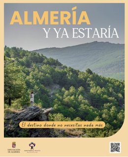 Imagen de la campaña 'Almería y ya estaría' de 'Costa de Almería'.