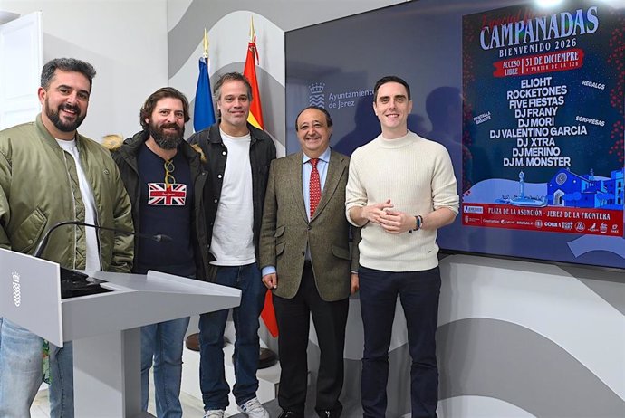 El especial de la Fiesta de Campanadas de Jerez de la Frontera (Cádiz) 2026 se celebrará en la Plaza de la Asunción.