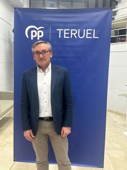 Archivo - El presidente provincial del Partido Popular en Teruel, Joaquín Juste.