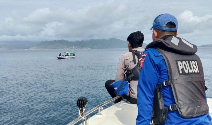 Imagen del dispositivo de rescate en Indonedia.