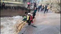 Hallan el cuerpo sin vida del motorista desaparecido en Íllora (Granada) durante el temporal de lluvia