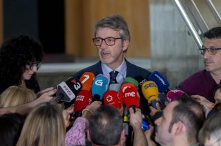 Archivo - El consejero de Economía, Hacienda, Fondos Europeos y Transformación Digital, Luis Alberto Marín