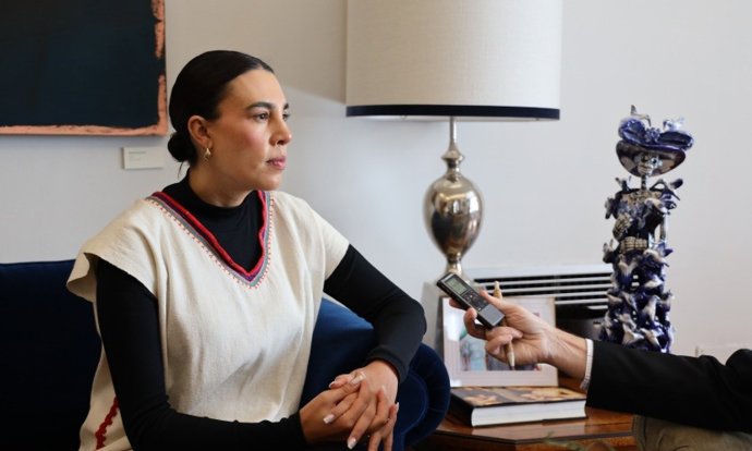 La secretaria de Turismo del Gobierno de México, Josefina Rodríguez.